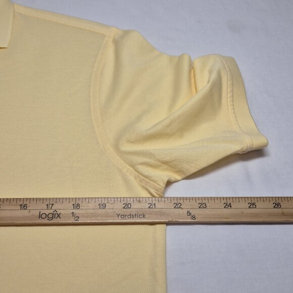 Roundtree & Yorke Gold Label Polo Shirt Men's Size S Yellow Short Sleeve NWT 54 - Picture 4 of 8